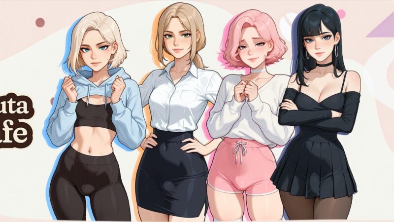 Femboy & Futa Cozy Cafe game cover image
