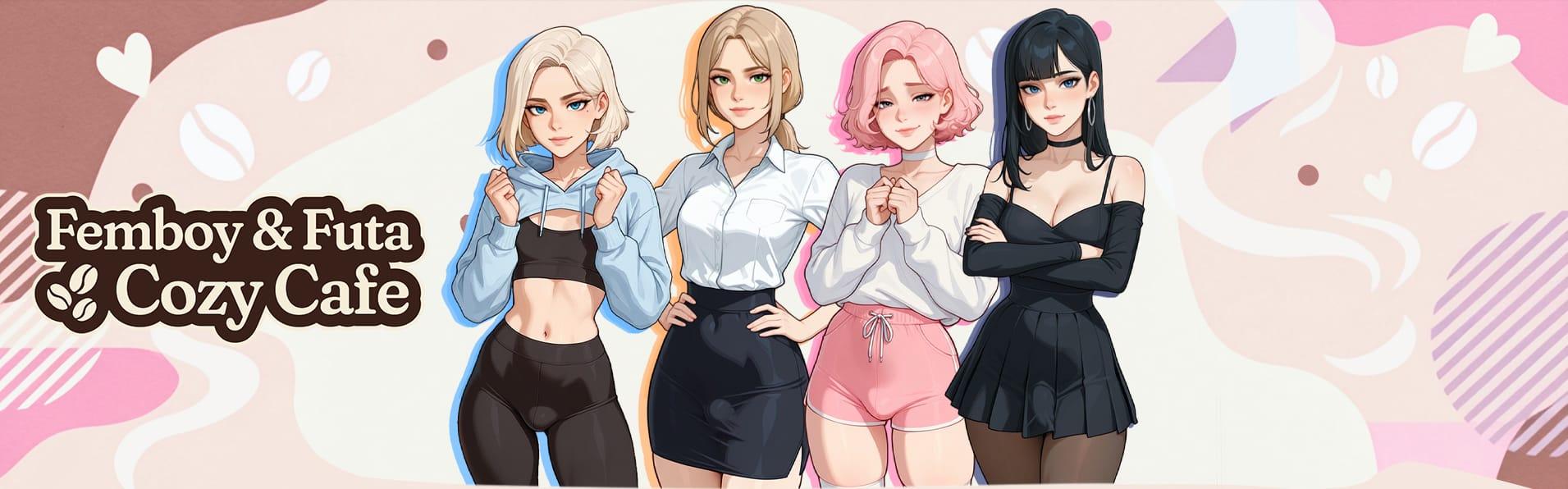 Femboy & Futa Cozy Cafe game cover image