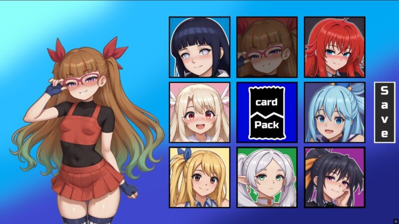 Idle Waifu adult visual novel game screenshot