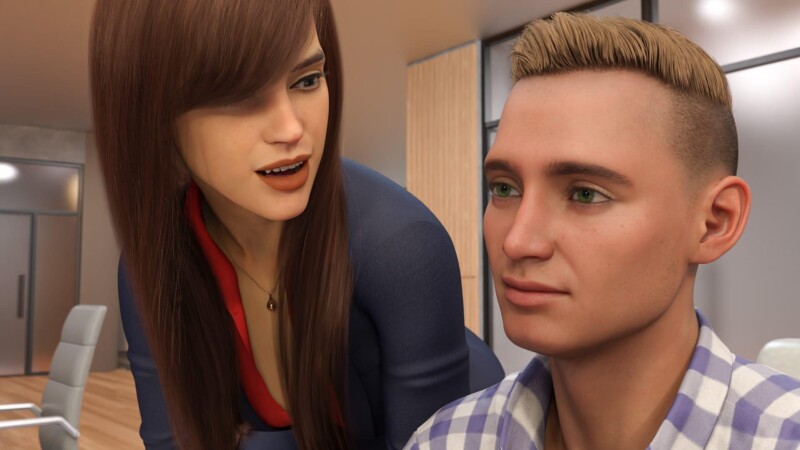 Office Perks adult visual novel game screenshot