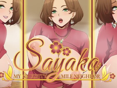 Sayaka My Naughty Milf Neighbor game cover image