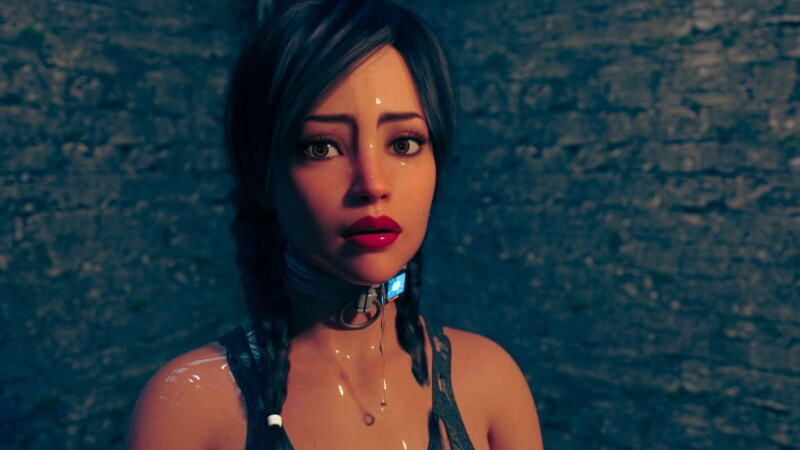 The Obey adult visual novel game screenshot