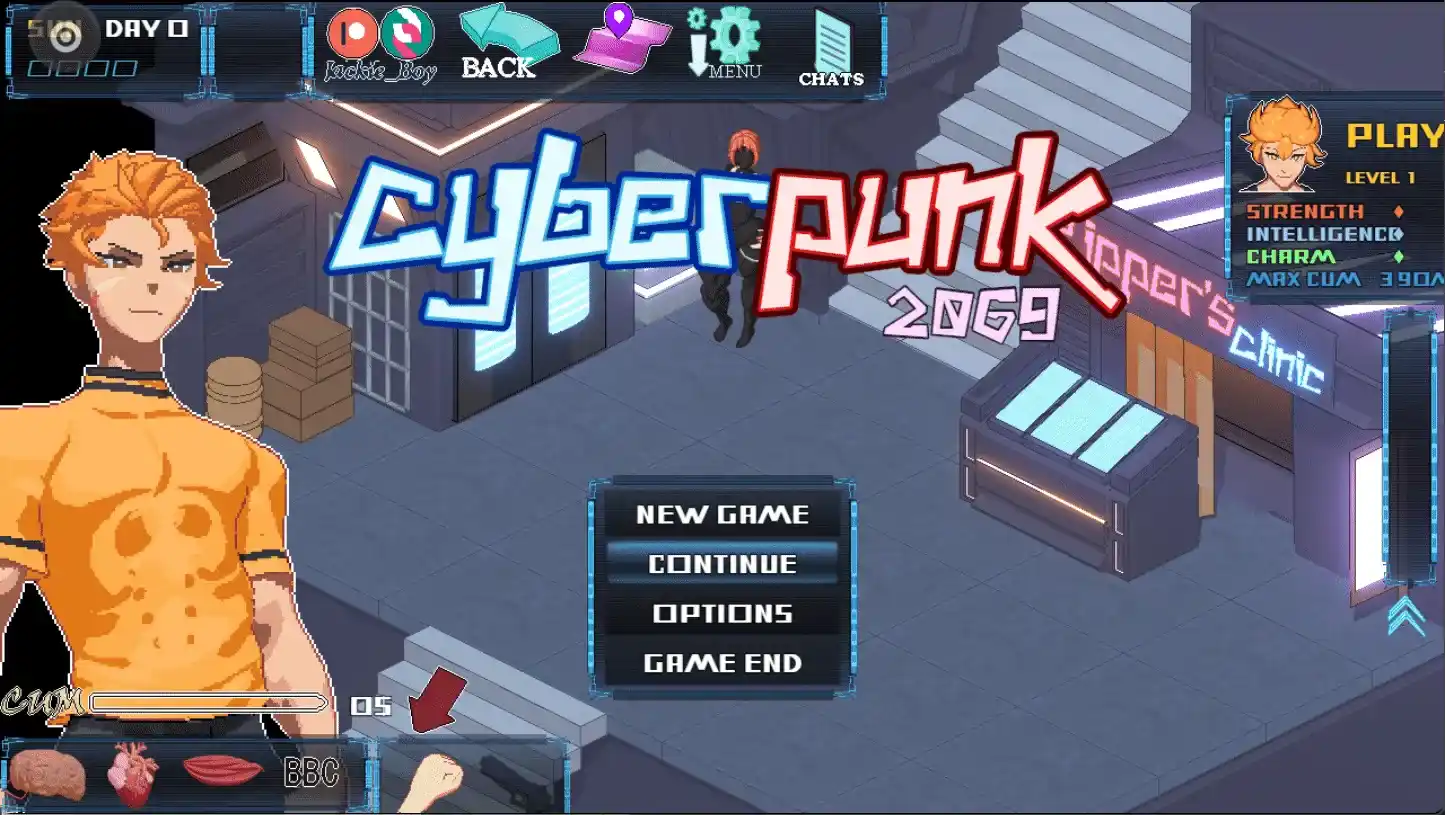 Cyberpunk 2069 game cover image