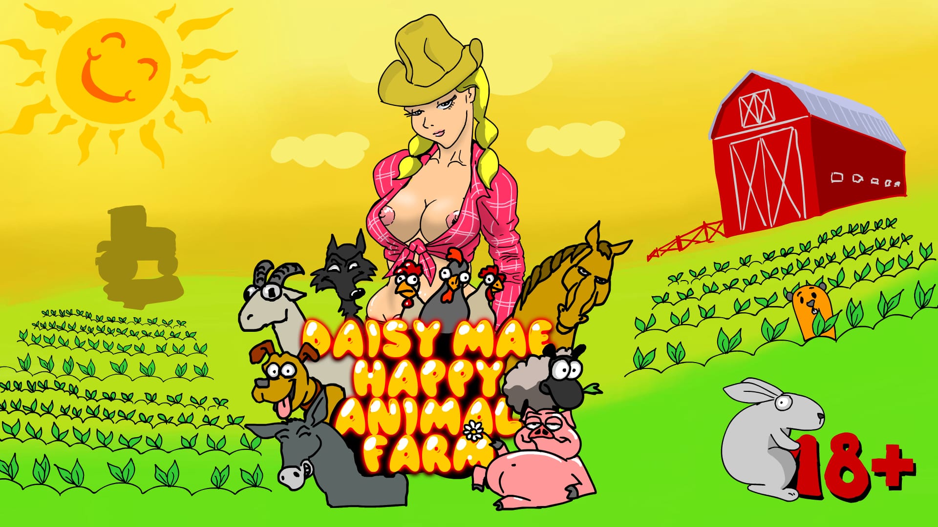 Daisy Mae Happy Animal Farm game cover image