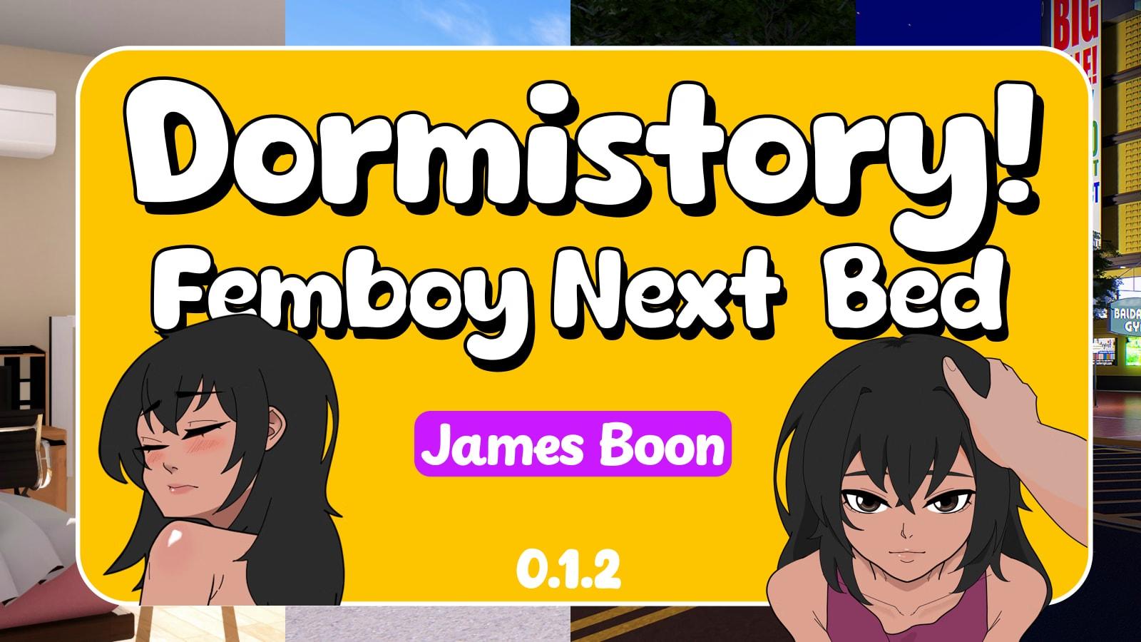 Dormistory! Femboy Next Bed game cover image