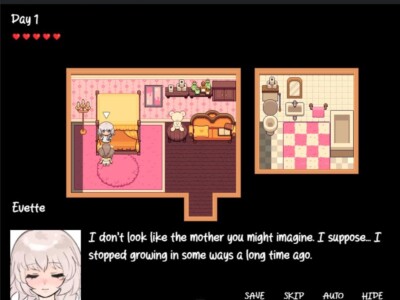 False Idylls adult visual novel game screenshot