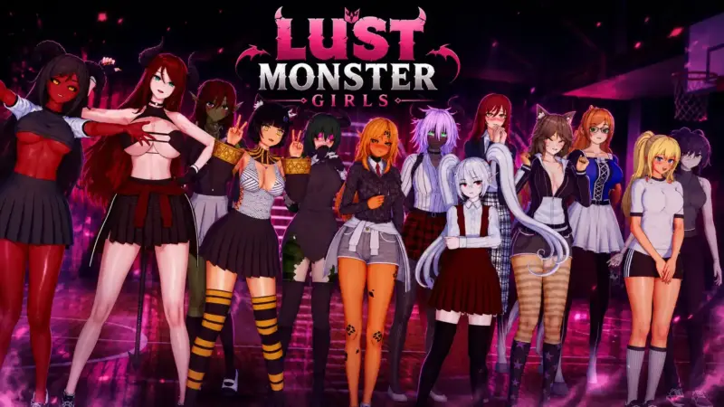 Lust Monster Girls game cover image