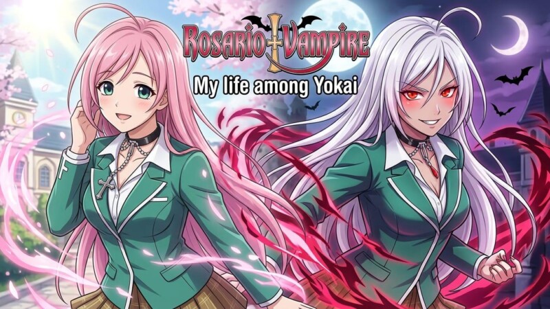 Rosario + Vampire game cover image