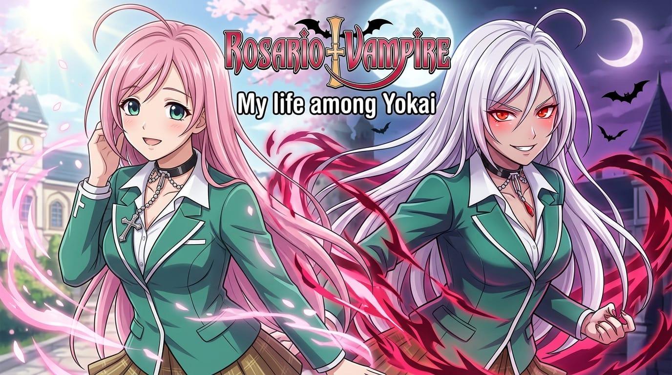 Rosario + Vampire game cover image