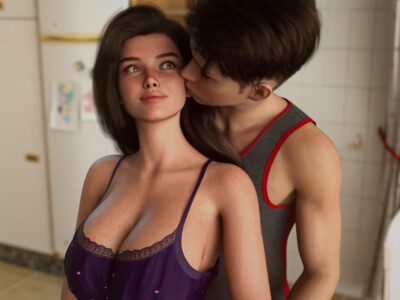The Beach House adult visual novel game screenshot