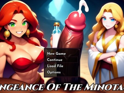 !!Vengeance of the Minotaur RPG game cover image
