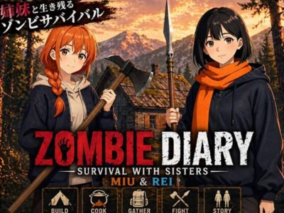 Zombie Diary: Survival with Sisters Miu & Rei game cover image