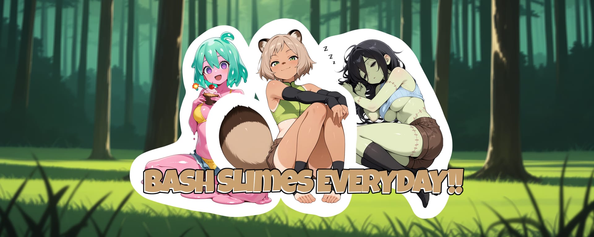 Bash Slimes EVERYDAY!! game cover image