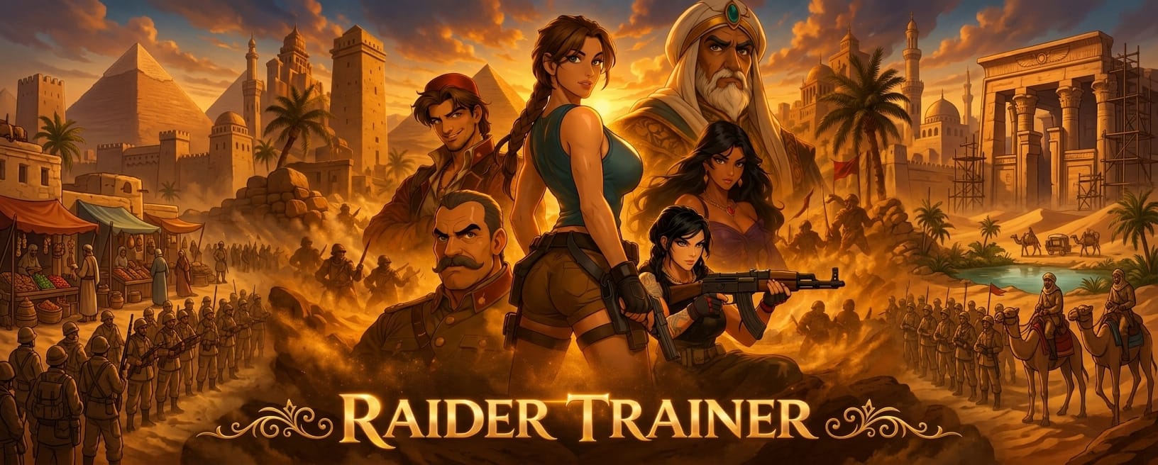Raider Trainer game cover image