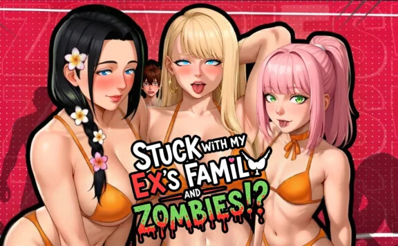 Stuck with My Ex’s Family and Zombies!? game cover image